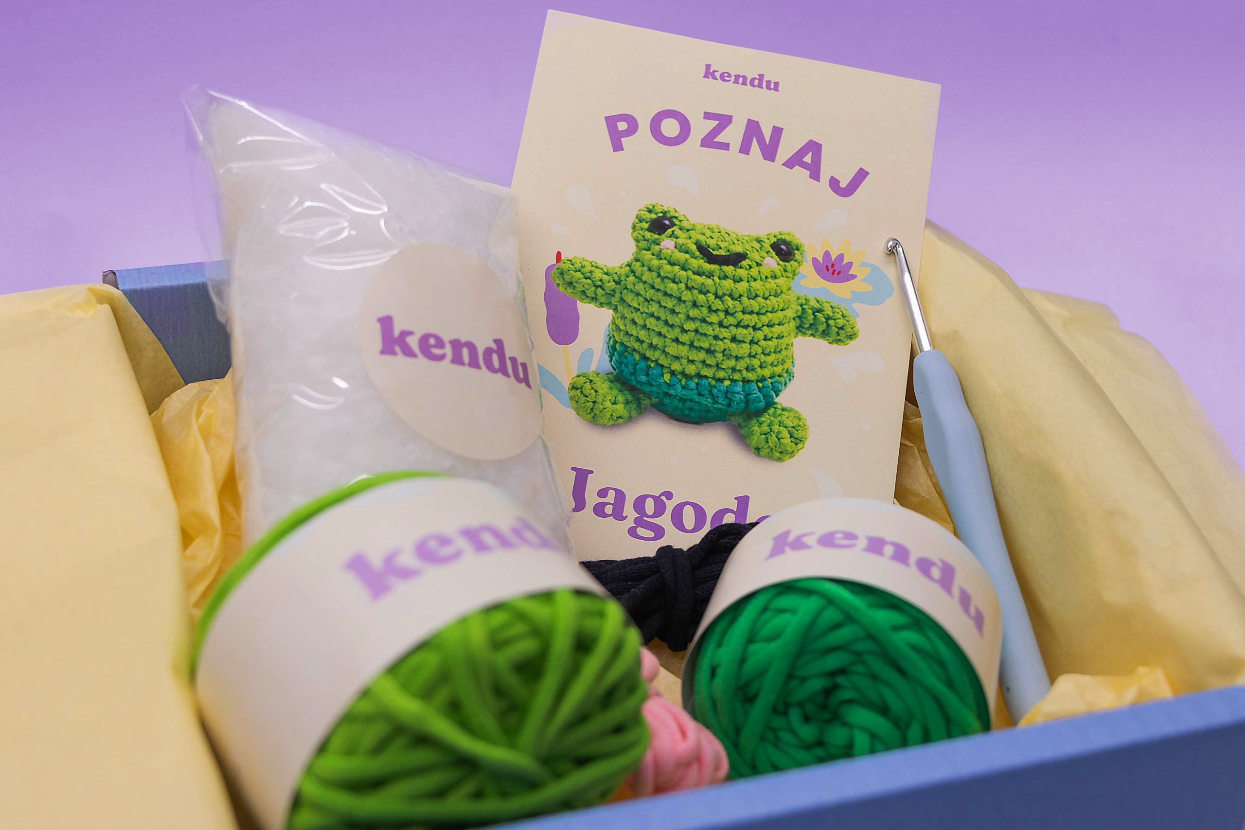 Zestaw DIY do szydełkowania Kendu